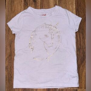 Cat & Jack Lavender Unicorn Tee